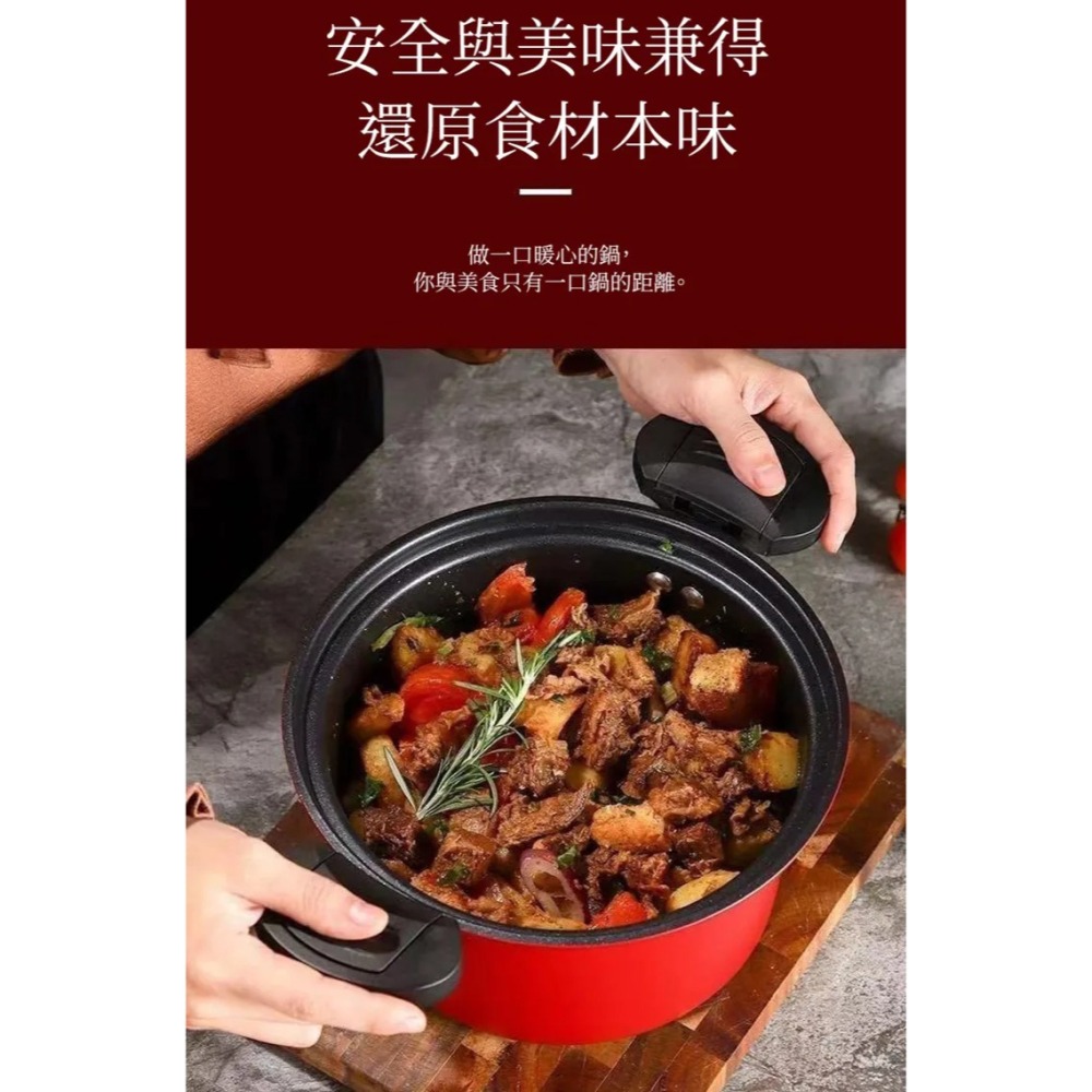 【鵝頭牌】壓力鍋 6公升 快煮微壓力鍋 / 壓力鍋｜燜煮鍋｜蒸煮鍋 / 安全提把 可透視性高-細節圖5