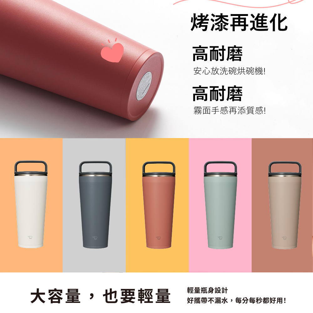 【現貨秒出】象印隨行杯 加大容量 不銹鋼保溫保冷杯 720ML SX-LA72H / 無塗層不銹鋼-細節圖4