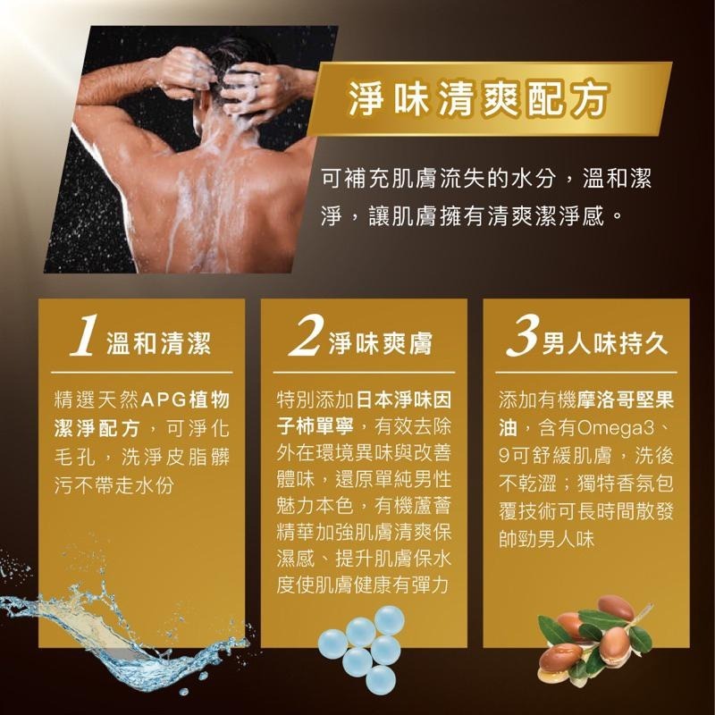 【喬治貓】水平衡 男性沐浴乳 男性香水沐浴乳 900g/ 3款可選 ( 英倫雅紳士 /美系陽光男 / 法式酷型男)-細節圖2