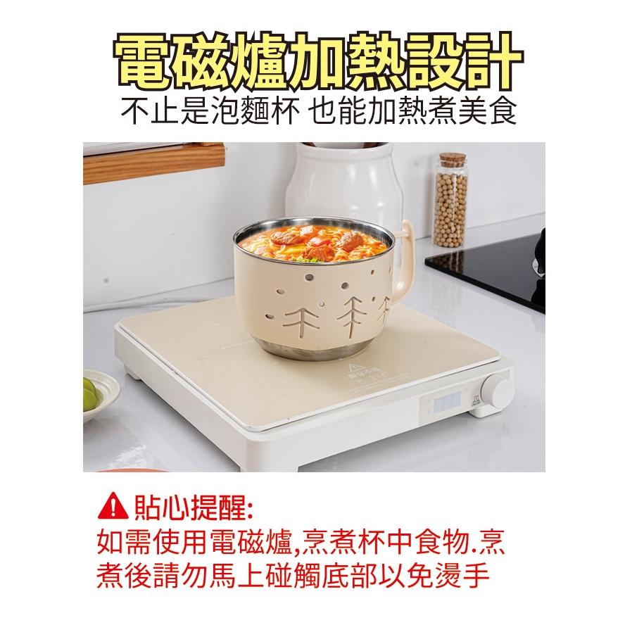 【現貨秒出】鵝頭牌 森呼吸304不鏽鋼隔熱湯碗 CI-143H 泡麵鍋 隔熱碗-細節圖3