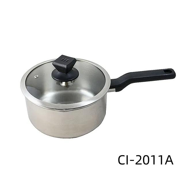 【現貨秒出】鵝頭牌 316不鏽鋼日式單把湯鍋20cm CI-2011A / 泡麵鍋 湯鍋 煮鍋 / 全程台灣製造-細節圖3