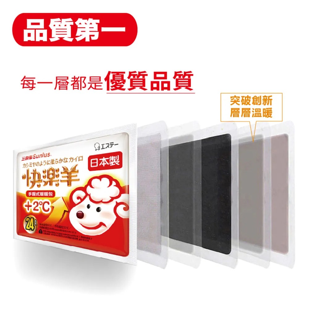 三樂事 快樂羊暖暖包 手持式暖暖包 手握式暖暖包 日本製造 一包10入 快速出貨-細節圖6