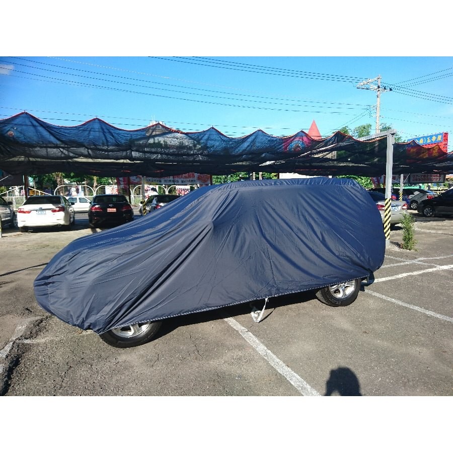 大五 南亞汽車防水車罩 車用雨衣 車套 防風罩 防塵罩 防露水 防溼氣 防刮 (TW5L)【業興汽車精品百貨】-細節圖2