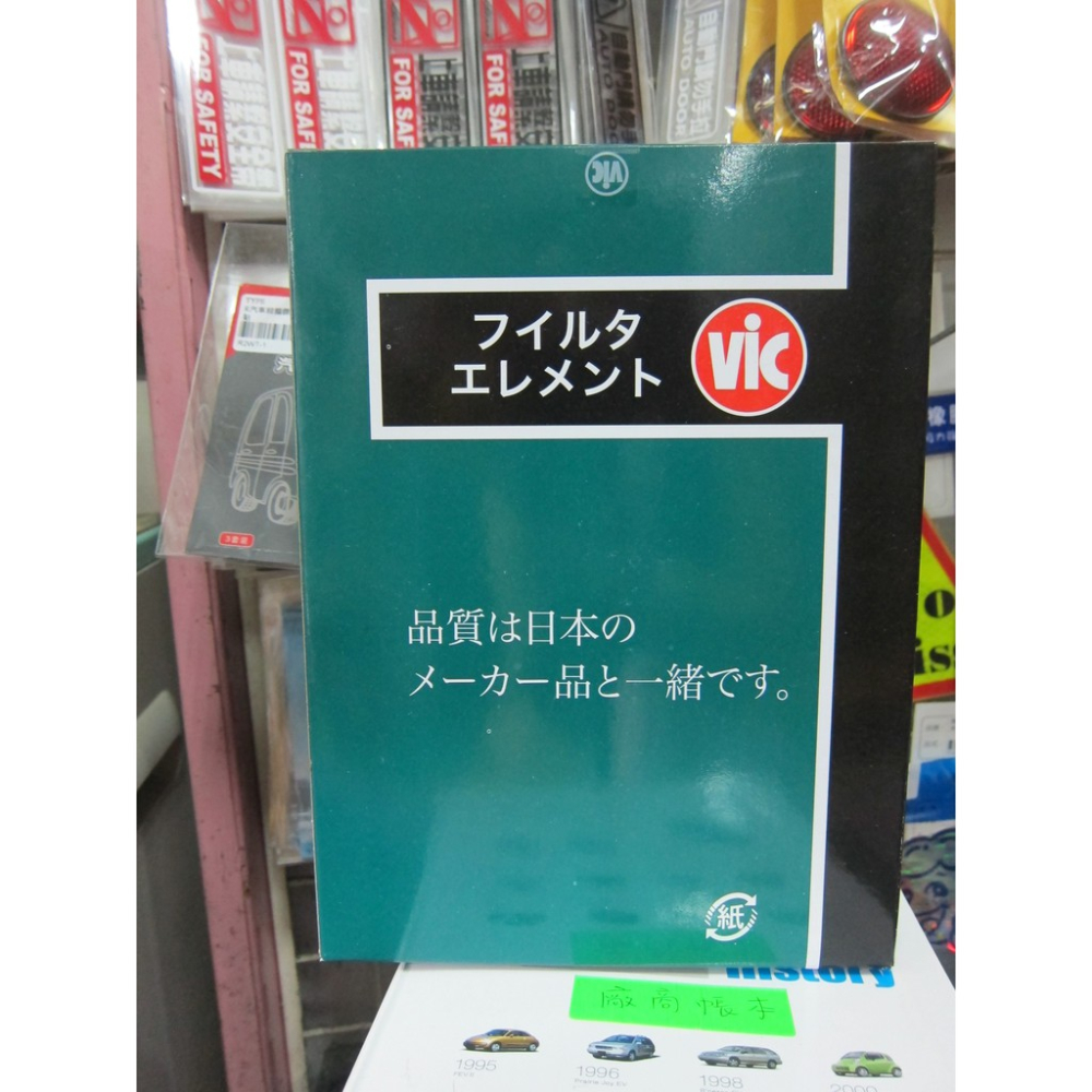 豐田WISH 2010-2016年 日本VIC 引擎空氣芯17801-21050 (A-1013) 【業興汽車精品百貨】-細節圖2