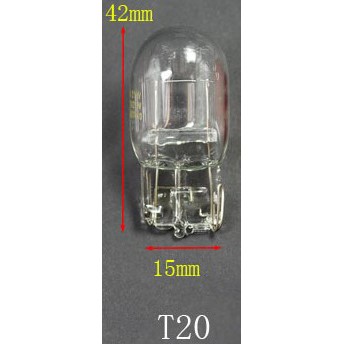 飛利蒲 T20 W21W ( 插脚 / 單光 ) 12V 原厰替換汽車後波/煞車/信號/霧燈燈泡