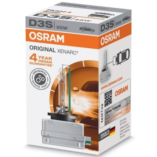 OSRAM 66340 D3S 4300K 原廠HID燈泡 保固4年 (D3SO-01)【業興汽車精品百貨】