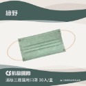 【凱馺】滿版全包 素色 雙鋼印 醫療 口罩 成人 30入盒裝【向上中西藥局】-規格圖7