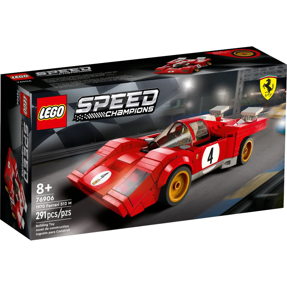 【真心玩】 樂高 LEGO 76906 極速賽車 1970 法拉利 512 M 現貨 高雄-細節圖2