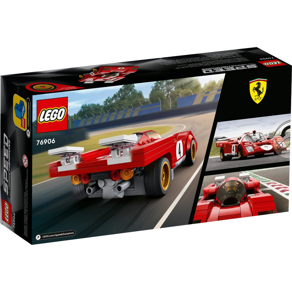 【真心玩】 樂高 LEGO 76906 極速賽車 1970 法拉利 512 M 現貨 高雄-細節圖3
