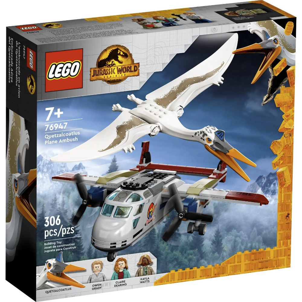 【真心玩】 樂高 LEGO 76947 侏儸紀 風神翼龍的飛機突襲 現貨 高雄-細節圖2