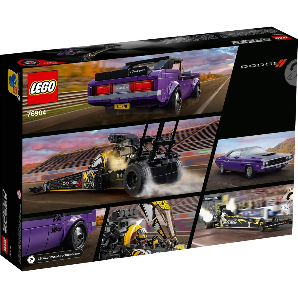 【真心玩】 樂高 LEGO 76904 極速賽車 Fuel Dragster & Dodge Challeng 高雄-細節圖2