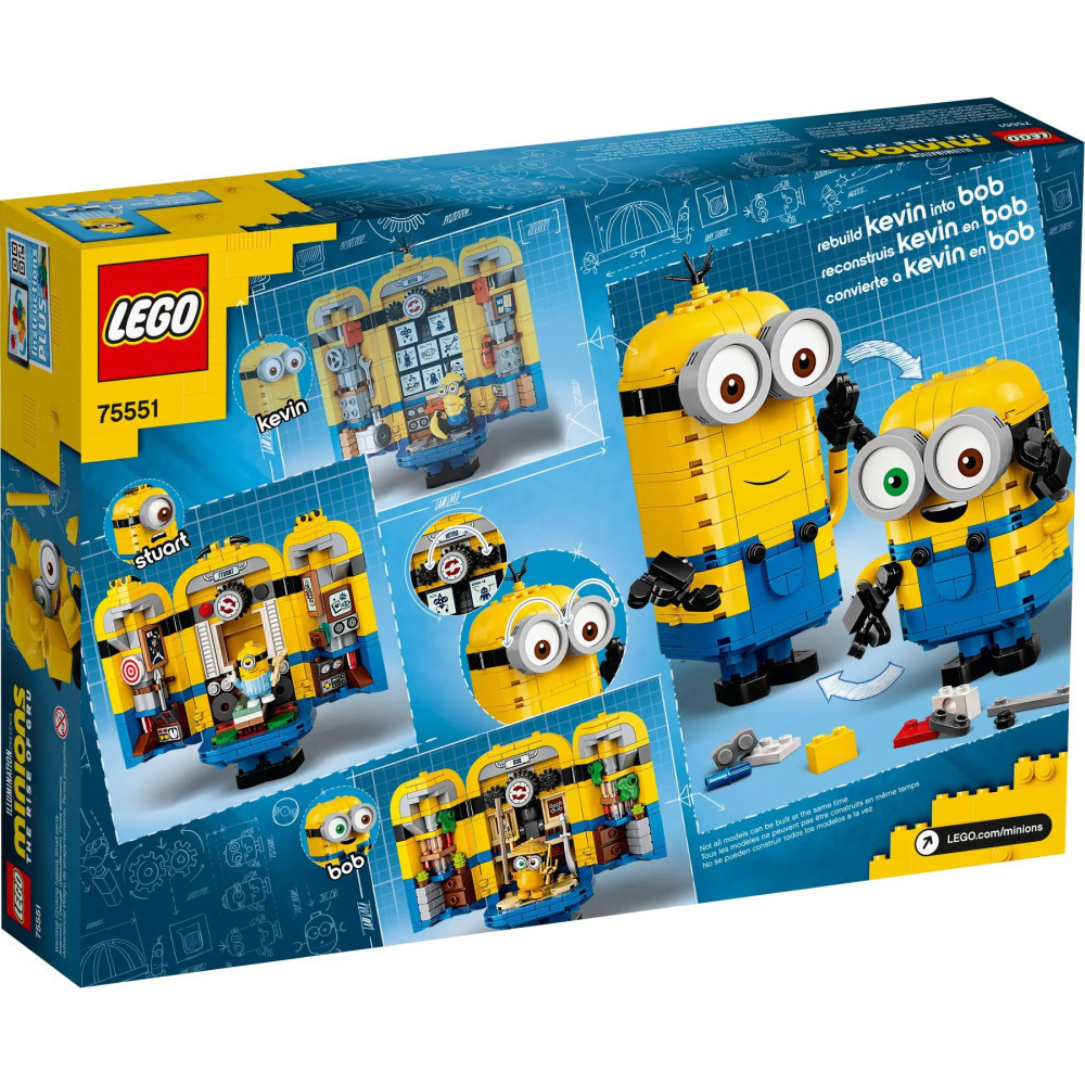 【真心玩】 樂高 LEGO 75551 小小兵 小小兵與他們的基地 現貨 高雄-細節圖6