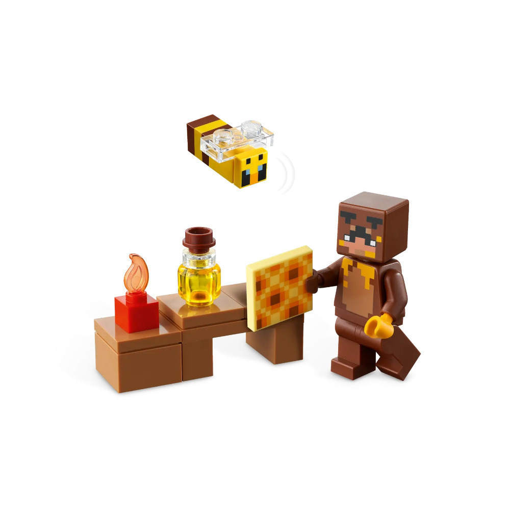 【真心玩】 樂高 LEGO 21241 麥塊 蜜蜂造型房屋 現貨 高雄-細節圖3