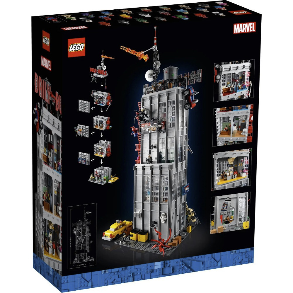 盒損 【真心玩】 樂高 LEGO 76178 漫威 號角日報 Daily Bugle 現貨 高雄-細節圖2