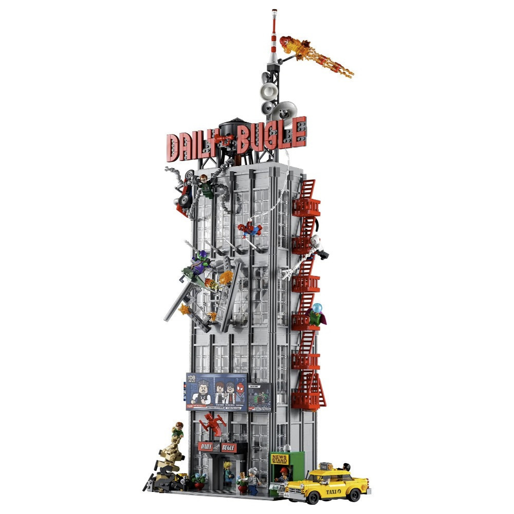 盒損 【真心玩】 樂高 LEGO 76178 漫威 號角日報 Daily Bugle 現貨 高雄-細節圖3