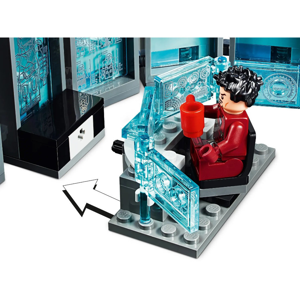 【真心玩】 樂高 LEGO 76125 漫威 鋼鐵人的格納庫 現貨 高雄-細節圖5