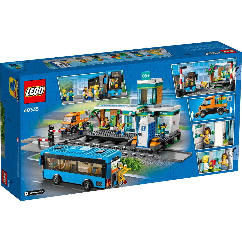 【真心玩】 LEGO 60335 城市 城市火車站 可拆盒超取 現貨 高雄-細節圖2