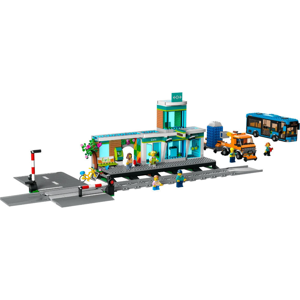 【真心玩】 LEGO 60335 城市 城市火車站 可拆盒超取 現貨 高雄-細節圖3