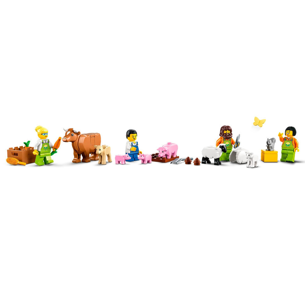 【真心玩】 LEGO 60346 城市 穀倉和農場動物 現貨 高雄-細節圖3