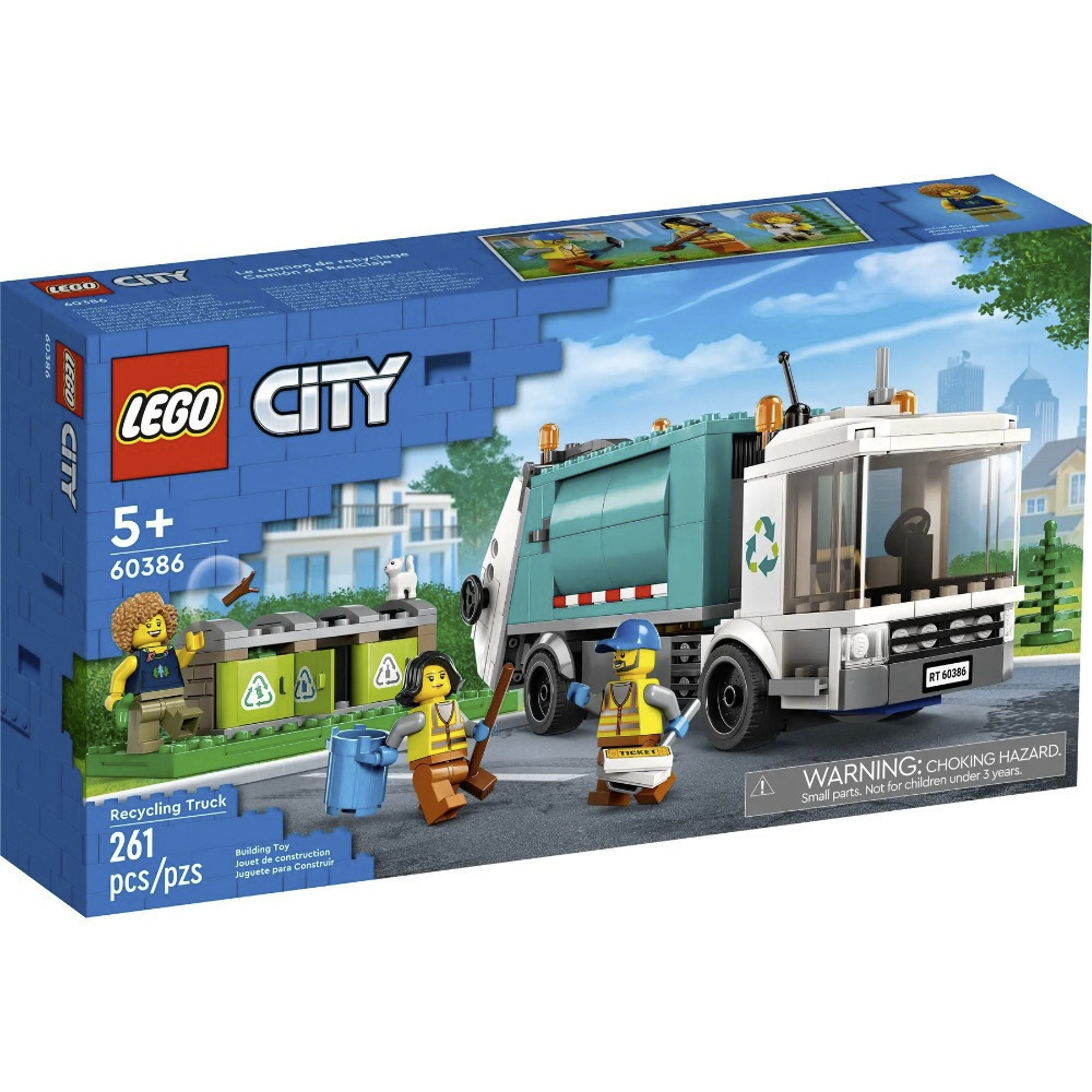 【真心玩】 樂高 LEGO 60386 城市 資源回收車 現貨 高雄-細節圖5