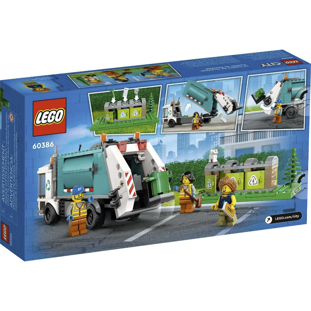 【真心玩】 樂高 LEGO 60386 城市 資源回收車 現貨 高雄-細節圖6