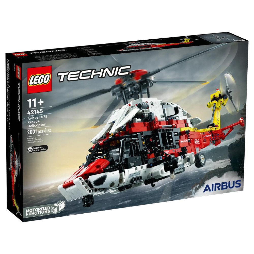【真心玩】 樂高 LEGO 42145 Airbus H175 救援直升機 10303 10277 電機共用 現貨高雄-細節圖2
