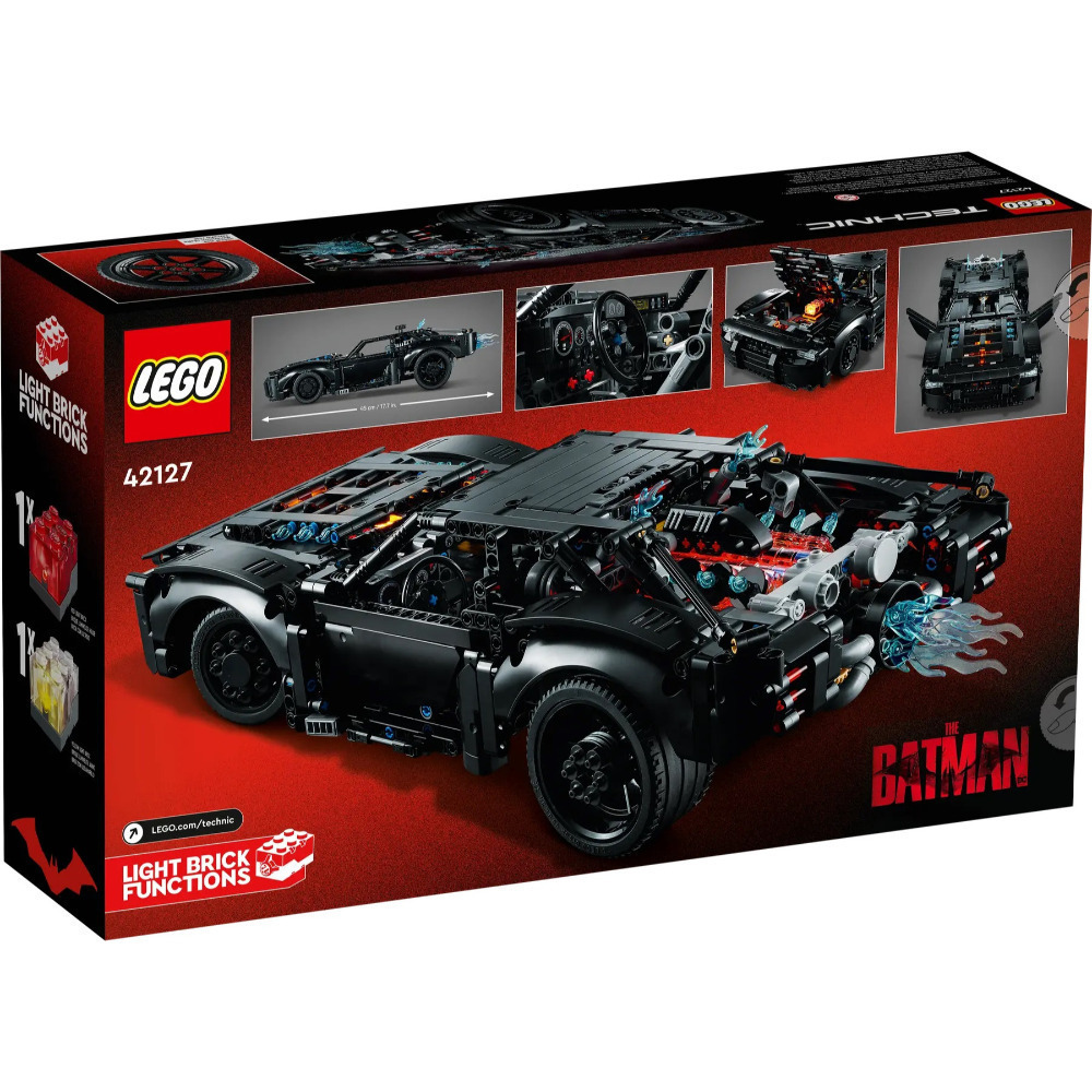 【真心玩】 樂高 LEGO 42127 科技 蝙蝠車 BATMOBILE 現貨 高雄-細節圖2