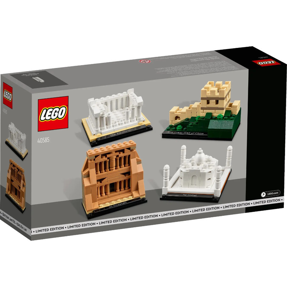 用券1340含運11/6 【真心玩】 LEGO 40585 建築/天際線 世界建築奇觀 現貨 高雄-細節圖2