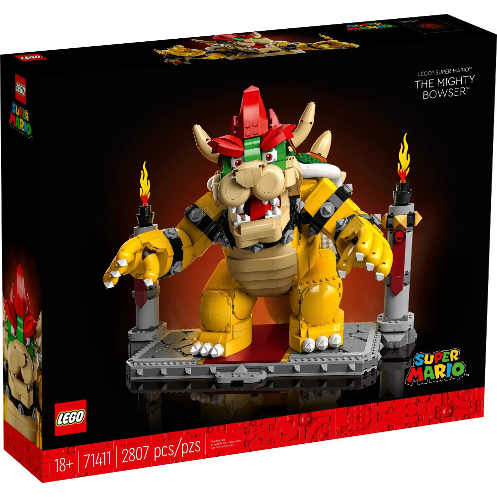 微壓痕【真心玩】 LEGO 71411 超級瑪利歐 庫巴 現貨 高雄-細節圖2