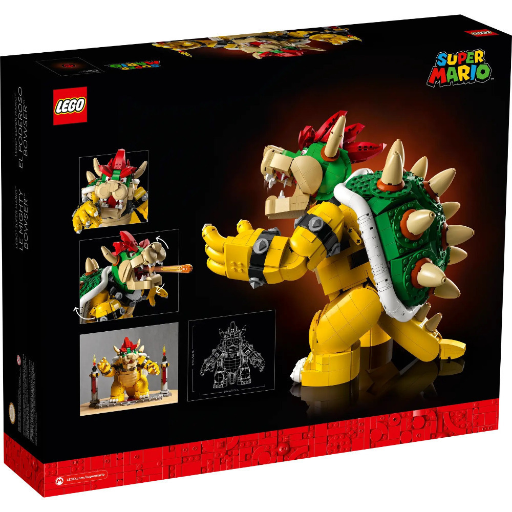 微壓痕【真心玩】 LEGO 71411 超級瑪利歐 庫巴 現貨 高雄-細節圖3