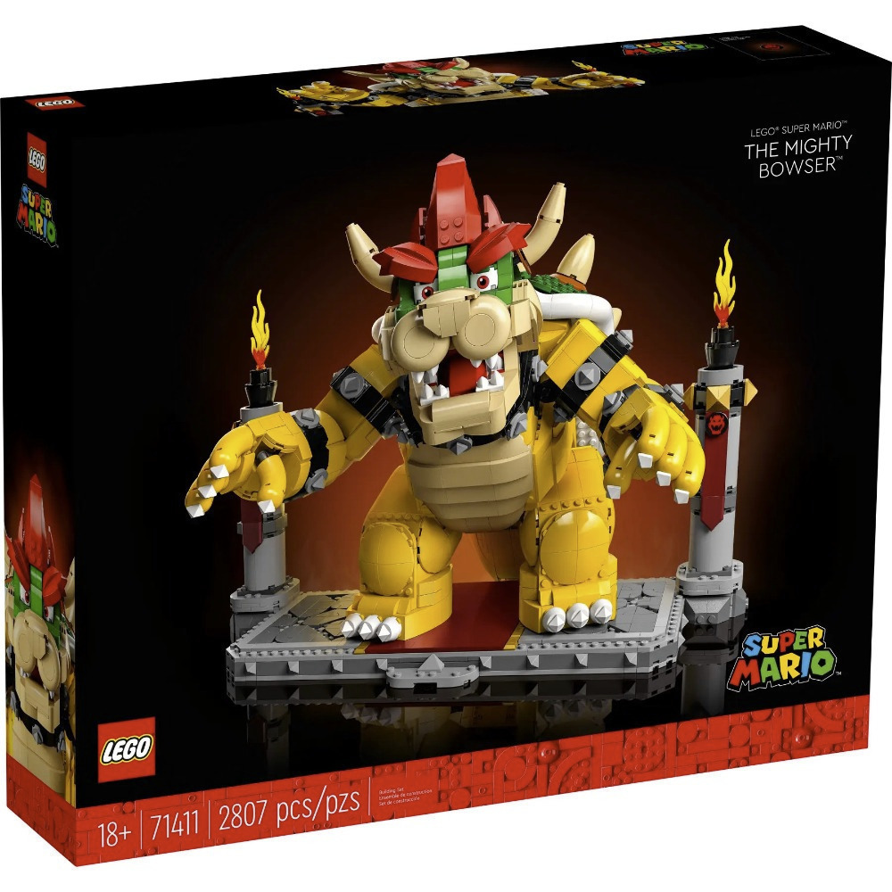 微壓痕【真心玩】 樂高 LEGO 71411 超級瑪利歐 庫巴 現貨 高雄-細節圖2