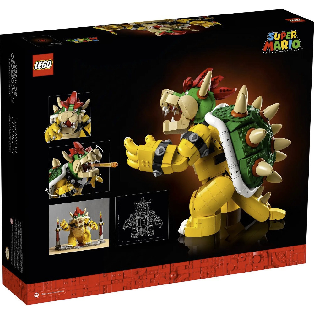 微壓痕【真心玩】 樂高 LEGO 71411 超級瑪利歐 庫巴 現貨 高雄-細節圖3