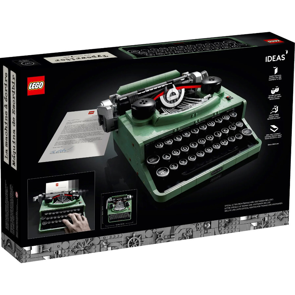 【真心玩】 LEGO 21327 Ideas 打字機 Typewriter 現貨 高雄-細節圖2