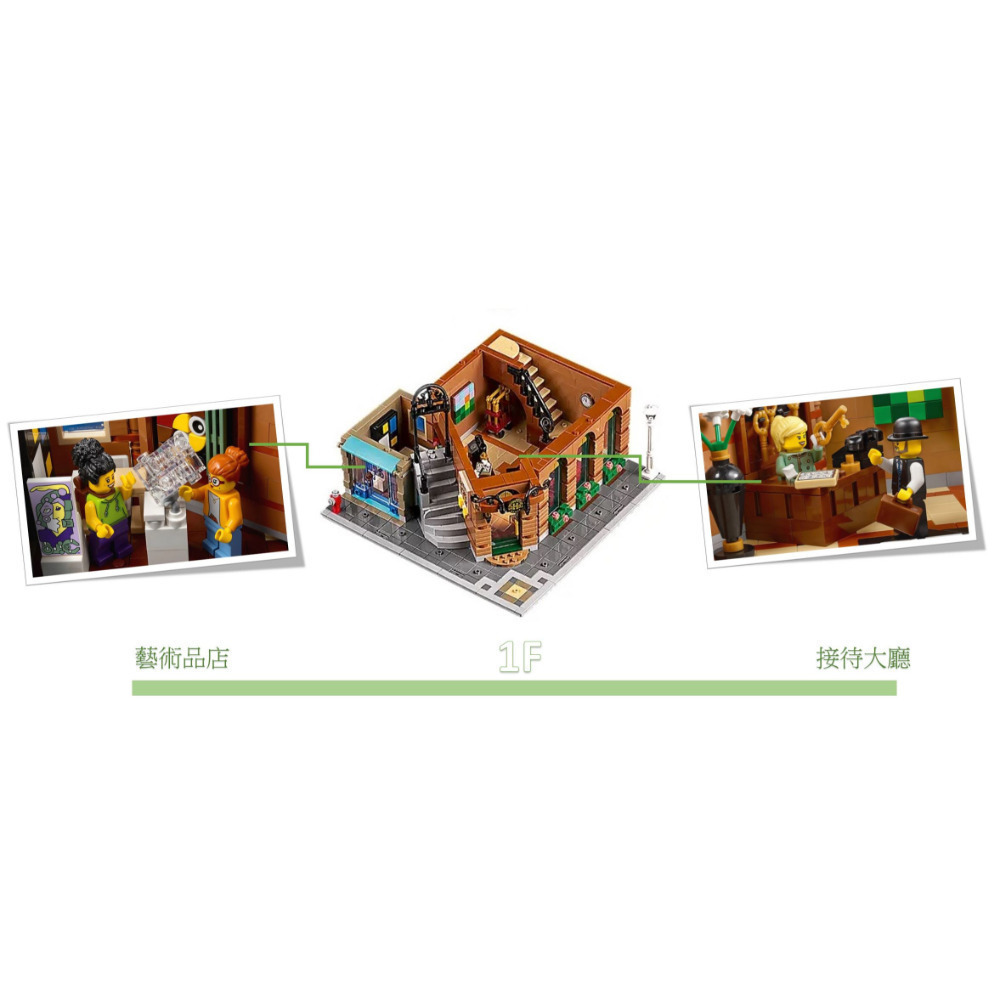 【真心玩】 LEGO 10297 Icons 精品渡假飯店 現貨 高雄-細節圖2
