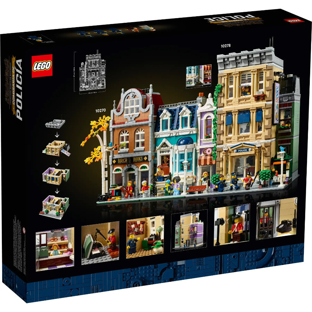 【真心玩】 LEGO 10278 Icons 警察局 現貨 高雄-細節圖6