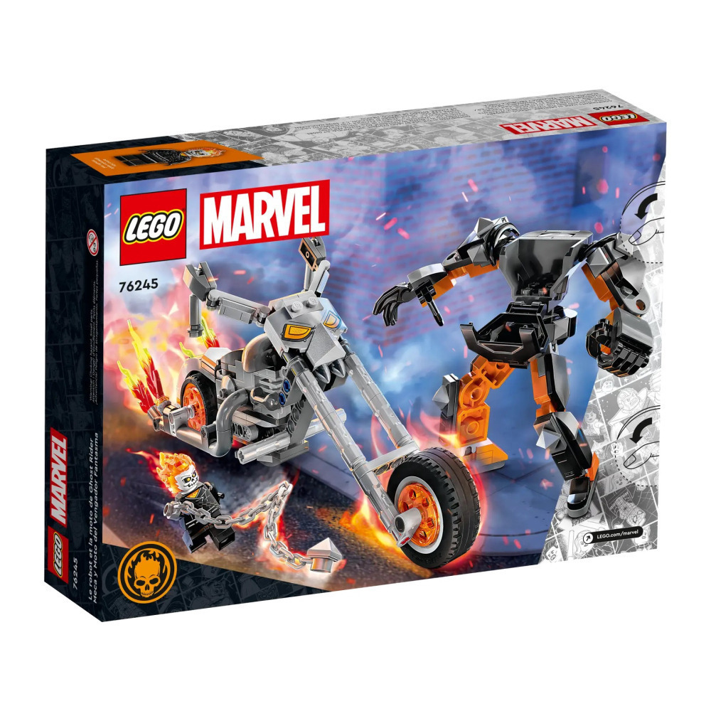 【真心玩】 LEGO 76245 漫威 惡靈戰警機甲&摩托車 現貨 高雄-細節圖3