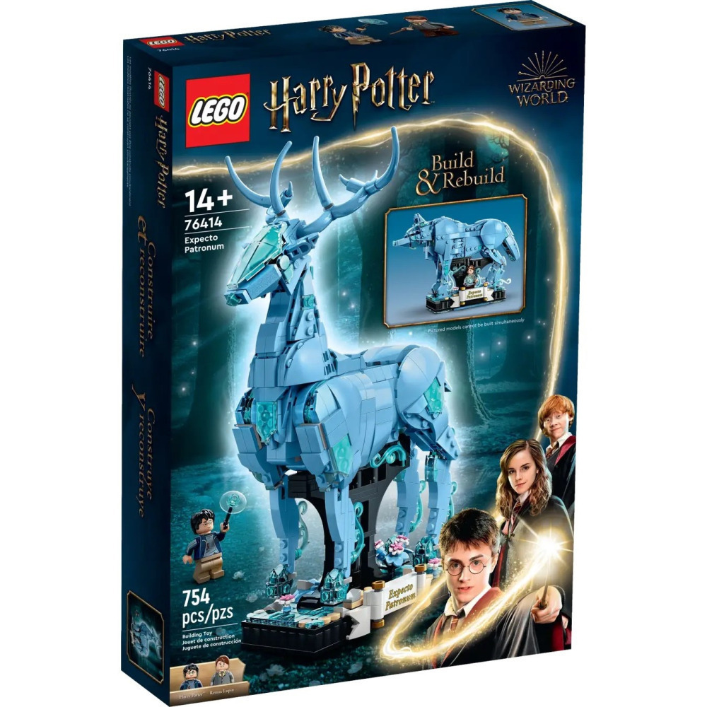 【真心玩】 樂高 LEGO 76414 哈利波特 疾疾，護法現身〈雄鹿、狼護法〉 現貨 高雄-細節圖4