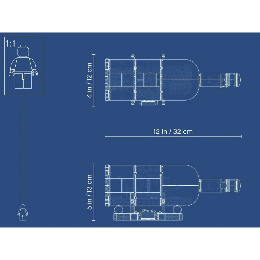 【真心玩】 LEGO 92177 IDEAS 瓶中船 現貨 高雄-細節圖5