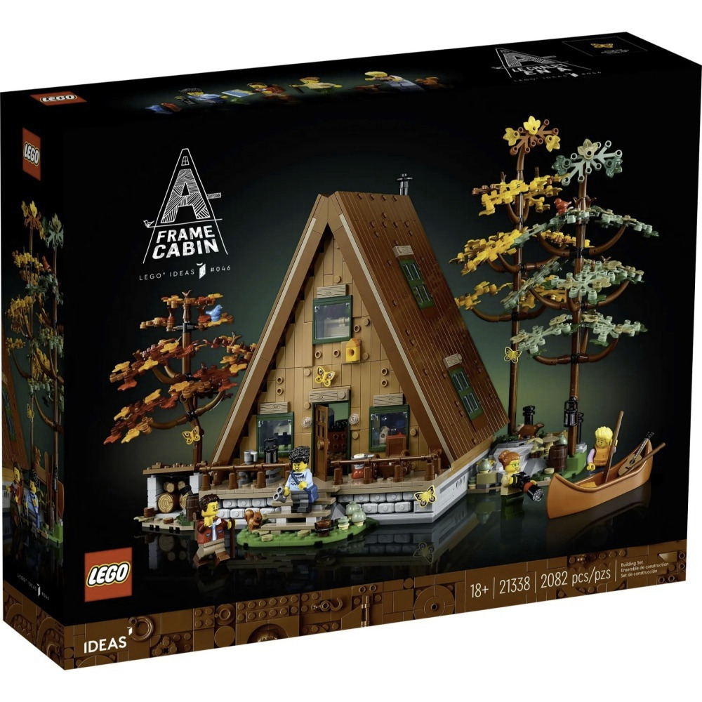 【真心玩】 樂高 LEGO 21338  Ideas A字小屋 現貨 高雄-細節圖3
