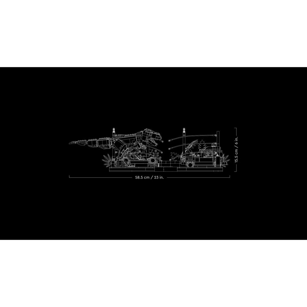 【真心玩】LEGO 76956 侏儸紀 霸王龍脫逃T. rex Breakout 微壓痕 高雄-細節圖5