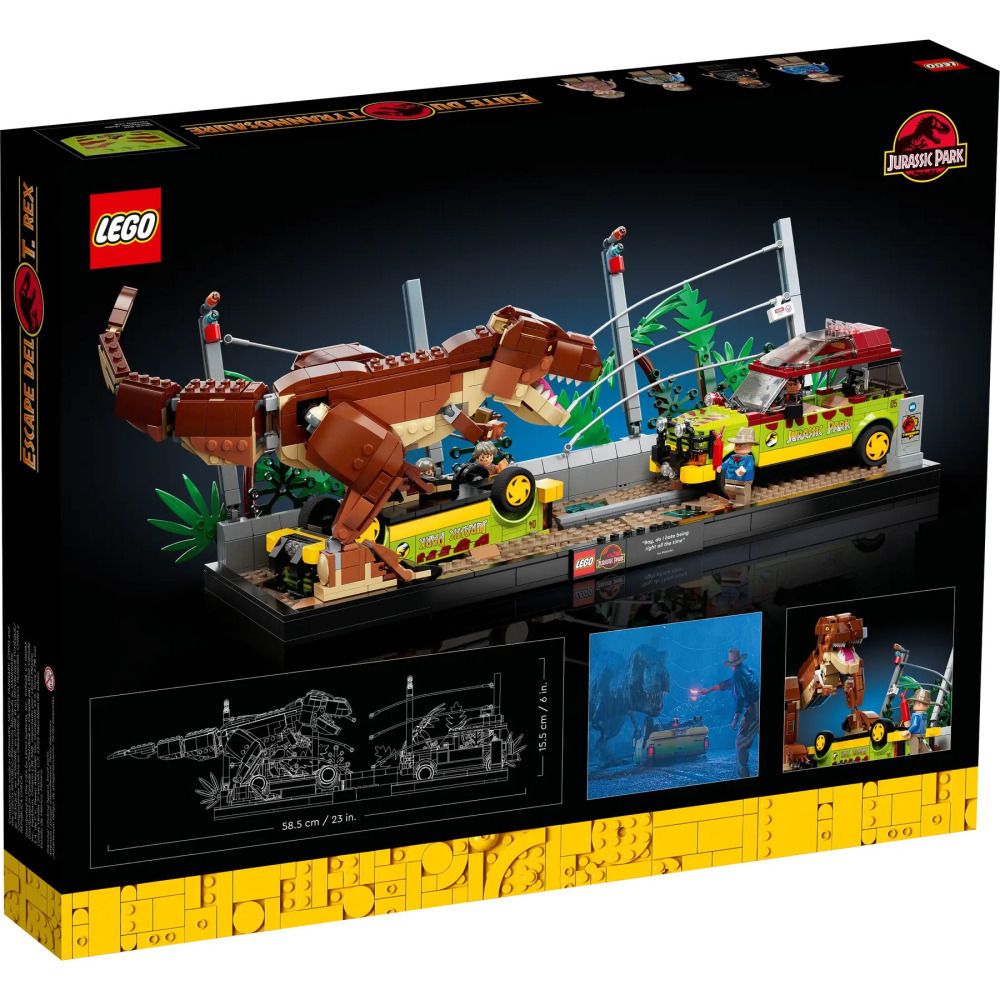 【真心玩】LEGO 76956 侏儸紀 霸王龍脫逃T. rex Breakout 微壓痕 高雄-細節圖3