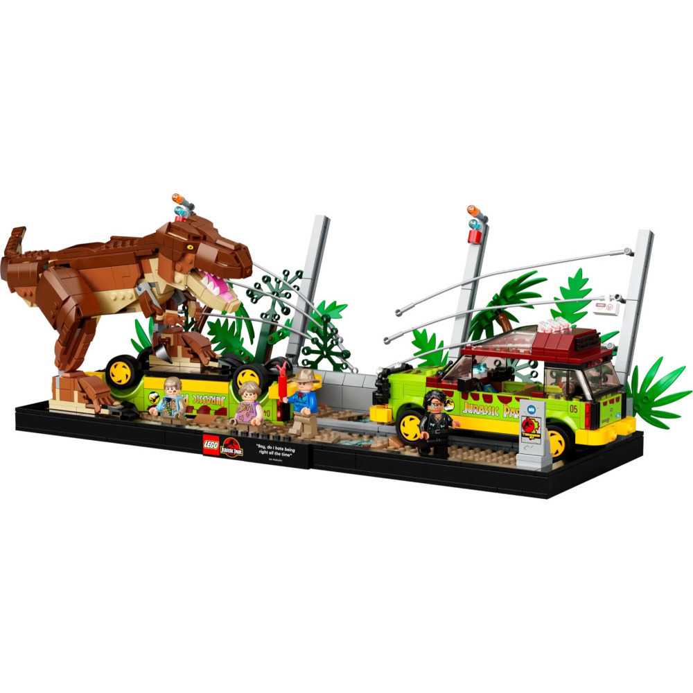【真心玩】樂高 LEGO 76956 侏儸紀 霸王龍脫逃T. rex Breakout 微壓痕 高雄-細節圖4