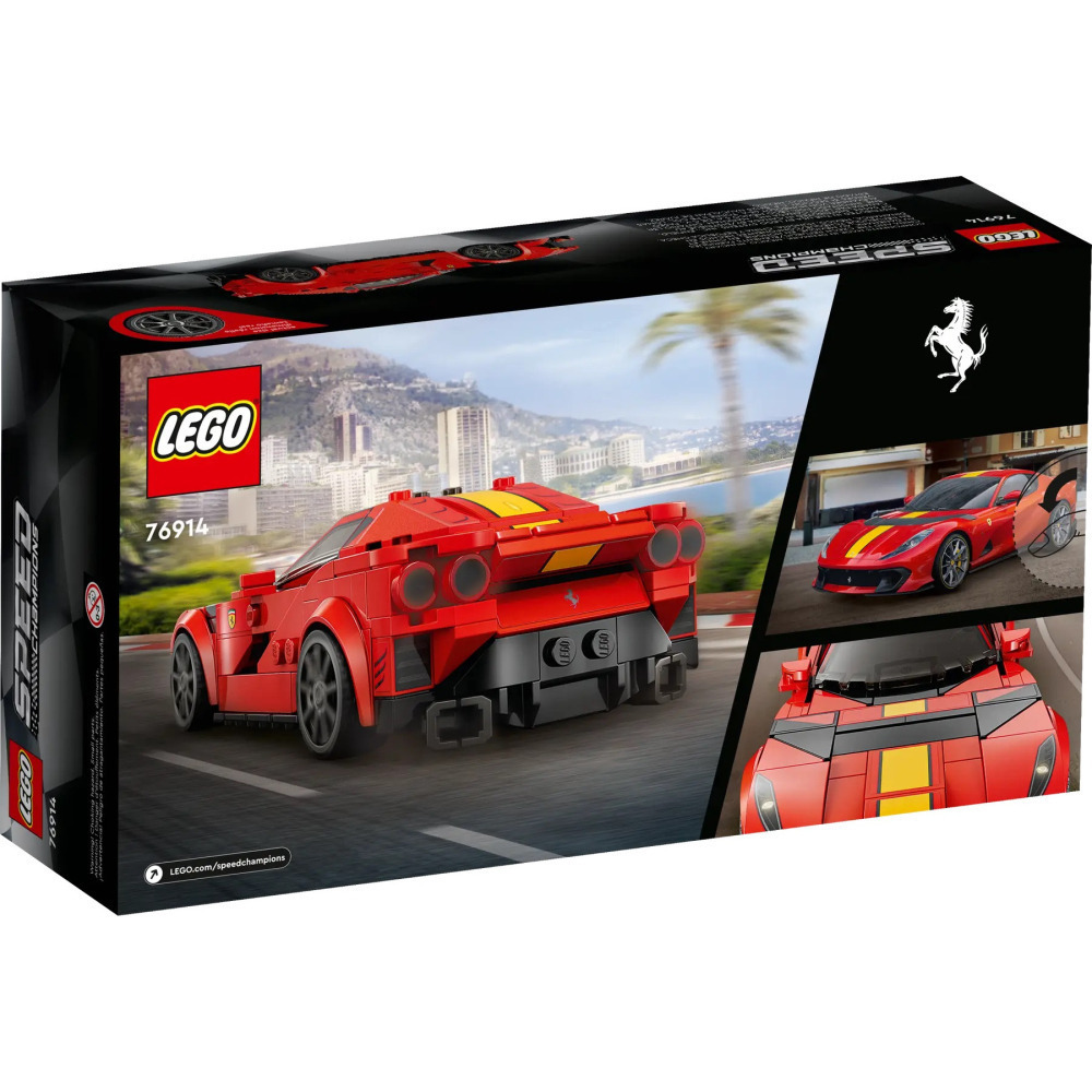 【真心玩】 LEGO 76914 極速賽車 法拉利 812 Competizione 現貨 高雄-細節圖3
