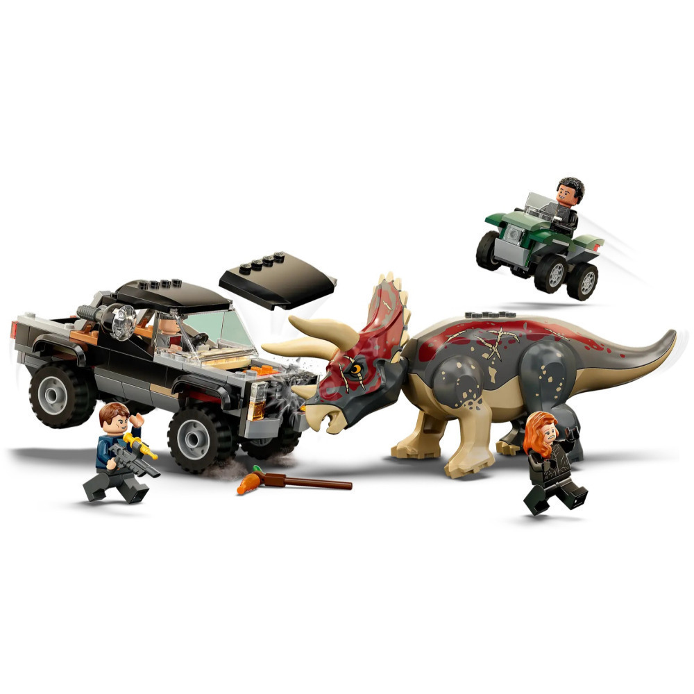【真心玩】 樂高 LEGO 76950 侏儸紀 三角龍之埋伏皮卡越野車 現貨 高雄-細節圖4