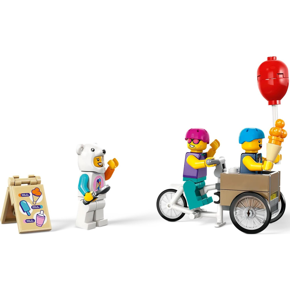 用券770 11/6 【真心玩】 LEGO 60363 城市 冰淇淋店 現貨 高雄-細節圖3