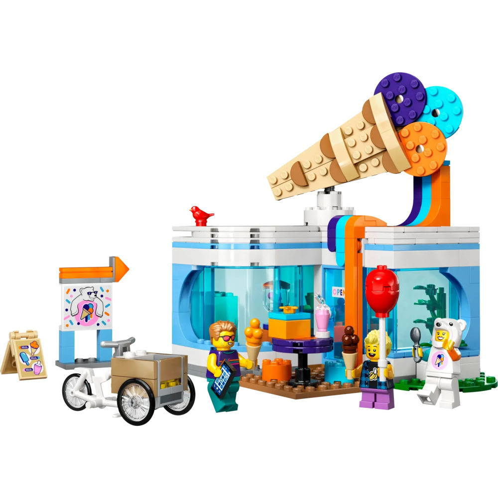 【真心玩】 樂高 LEGO 60363 城市 冰淇淋店 現貨 高雄-細節圖6
