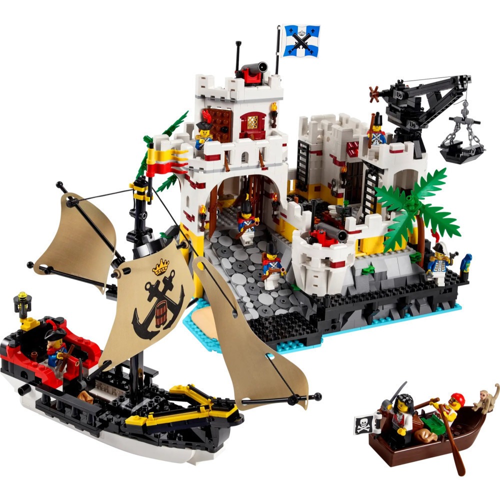 盒損 （外盒褪色）【真心玩】 LEGO 10320 Icons 黃金國堡壘 現金價 現貨 高雄-細節圖7