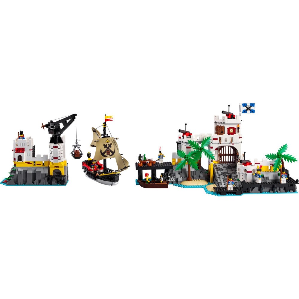盒損 （外盒褪色）【真心玩】 LEGO 10320 Icons 黃金國堡壘 現金價 現貨 高雄-細節圖8
