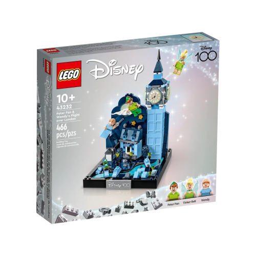 【真心玩】 LEGO 43232 迪士尼 彼得潘和溫蒂飛越倫敦 現貨 高雄