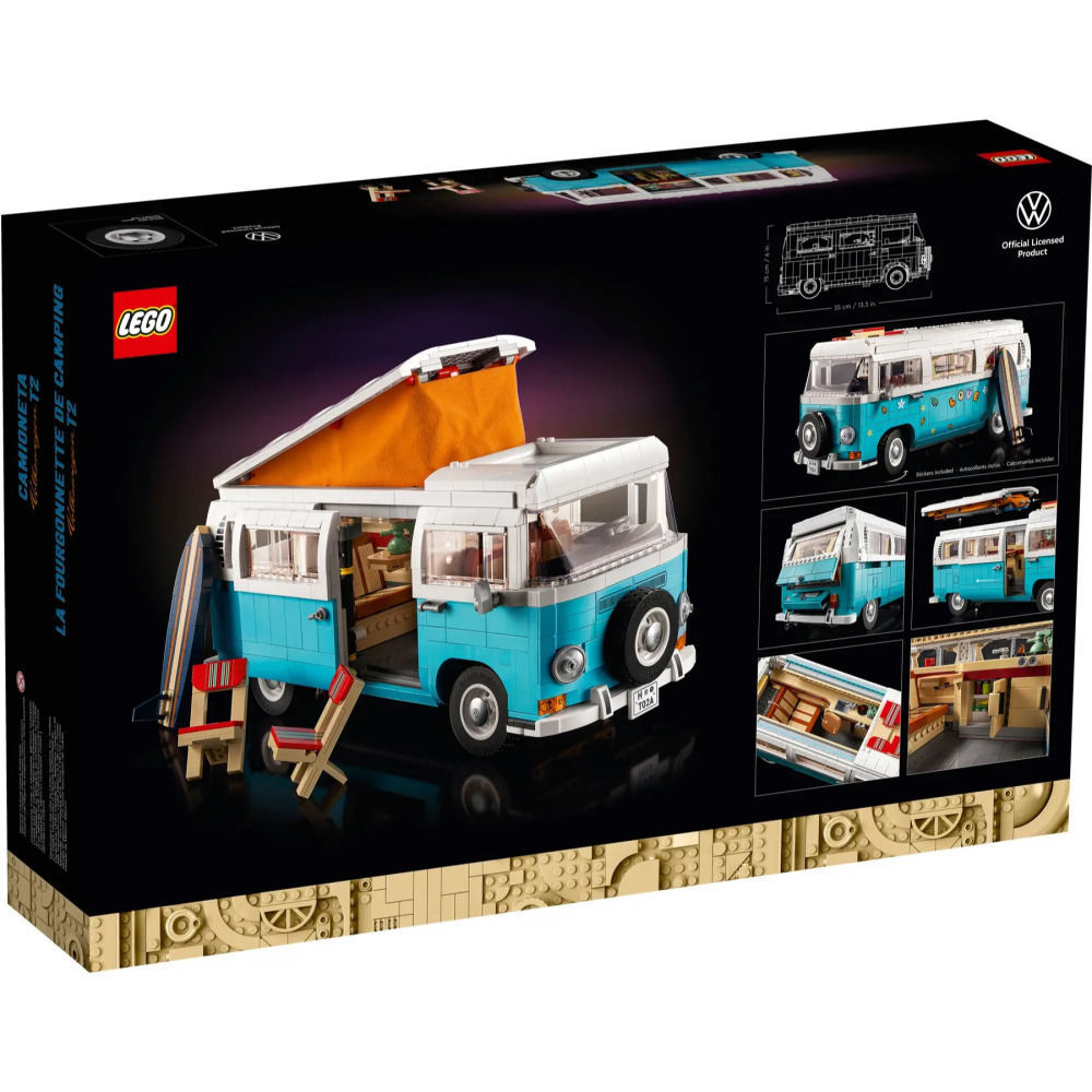 【真心玩】 LEGO 10279 Icons 福斯 T2 露營車 Volkswagen T2 Camper 現貨 高雄-細節圖8